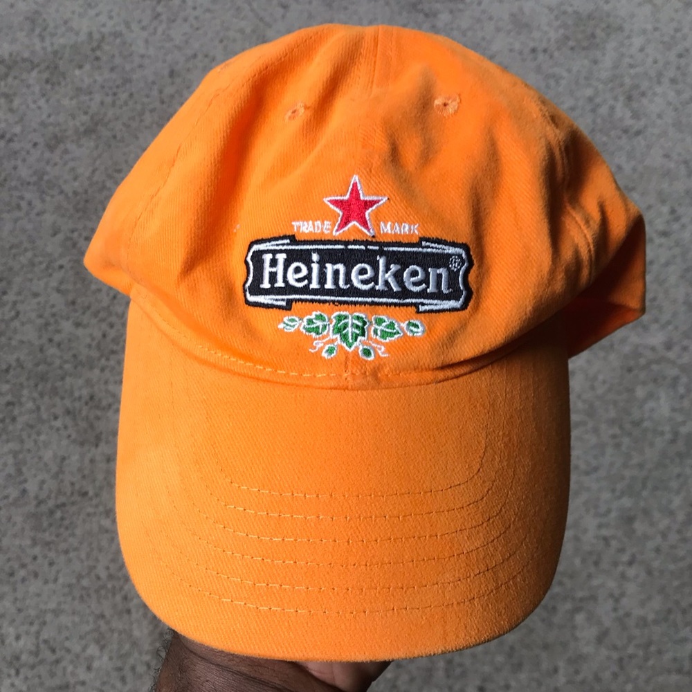 Vintage Heineken strap back.